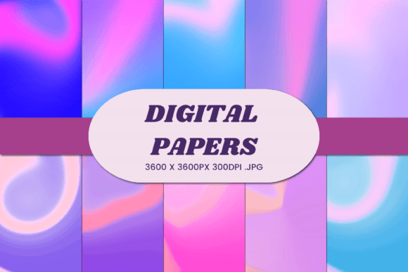 Evaluating Pastel Liquid 9 Abstract Digital Paper for Creative Projects