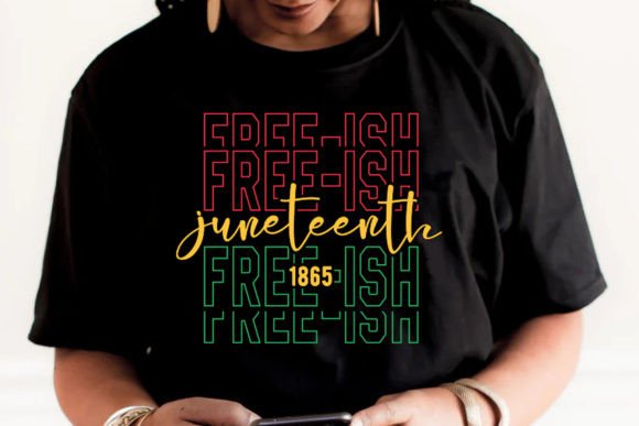 FREE-ISH JUNETEENTH 1865 SVG PNG Evaluation