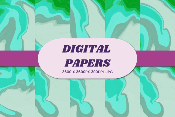 Retro Vintage Liquid 7 Digital Paper Evaluation