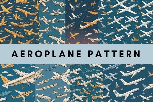 Unlocking Creativity with Aeroplane Seamless Patterns: A Digital Asset Guide